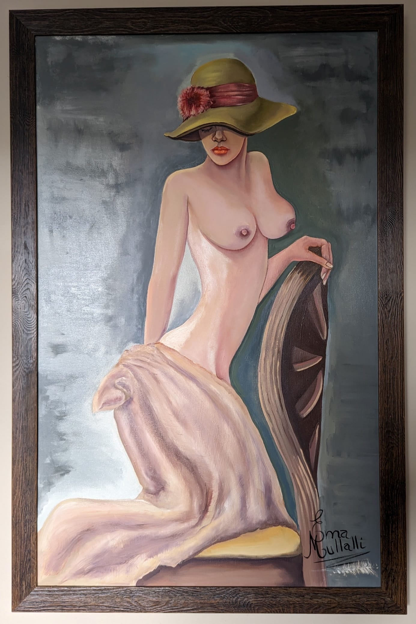The Lady With The Green Hat