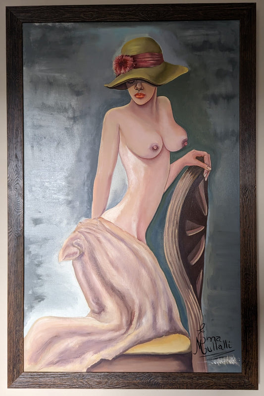 The Lady With The Green Hat