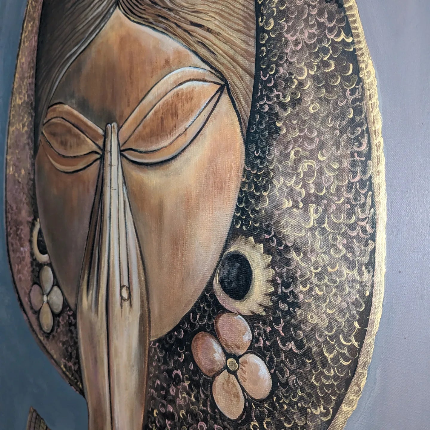 "Golden lady"
