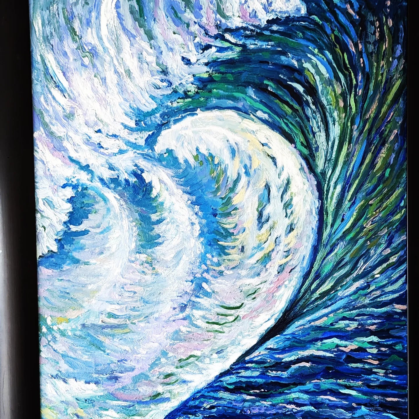 "Storm"Acrylic painting