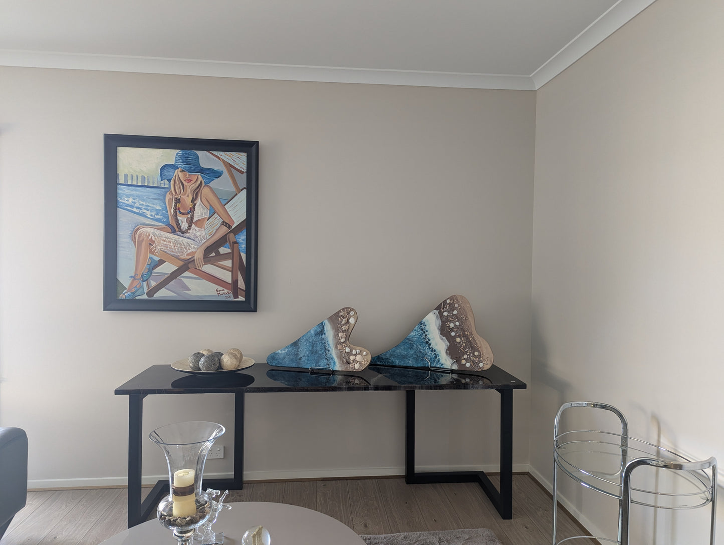 "At the Beach"Oil on Canvas