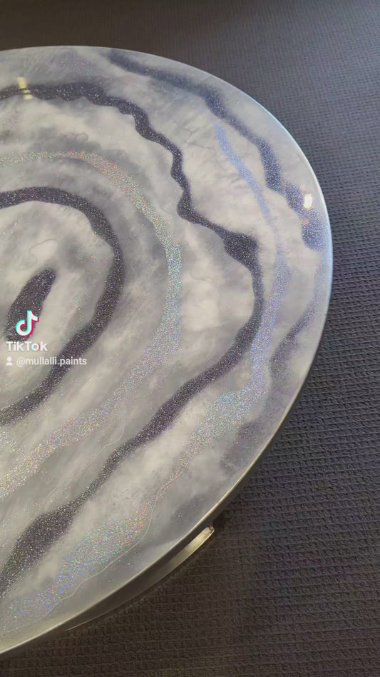 "Magic silver"Centre piece table